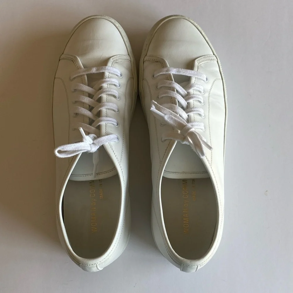 Common Projects Tournaments platform sneakers women’s 39 EUC white